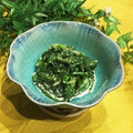 なつき☆ミ's cooksnap of when they made 簡単♪春菊のごま塩酒粕ヨーグルト和え.