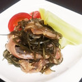 しょこです's cooksnap of when they made 簡単！切り昆布の生ハム和え.