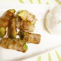 みけらんL's cooksnap of when they made かんたんおつまみ☆アボカドの豚肉巻き☆.