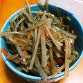 ☆かつもも☆'s cooksnap of when they made きんぴらごぼう.