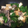 クックANLLO1☆'s cooksnap of when they made 厚揚げとピーマンの生姜甘醤油炒め.
