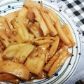 まぶたん's cooksnap of when they made 食感が全然ちが～う♪　れん根のきんぴら！.
