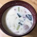 クック97A5TW☆'s cooksnap of when they made 酒粕ほんのり味噌ミルクスープ.