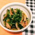 まぶたん's cooksnap of when they made ❁さつまあげと大根の葉ゴマラー炒め❁.