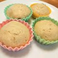 かルル's cooksnap of when they made 【離乳食後期】バナナ豆乳蒸しパン.
