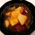 いぶりく's cooksnap of when they made ベビーおやつ♡さつま芋とりんごの甘煮.