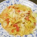 ジョングレ's cooksnap of when they made オッサンのトマ豆乳パスタ.