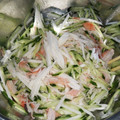 アカリリ's cooksnap of when they made 簡単 キュウリと長芋サラダ♪.