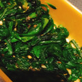 クックHJB3B6☆'s cooksnap of when they made とれたて春菊の胡麻和え.