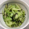 クックPZ43DO☆'s cooksnap of when they made セロリの塩昆布炒め.