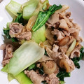 YUN_gac's cooksnap of when they made 青梗菜と豚肉のバター炒め.