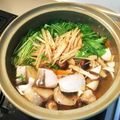 朔蔵Kitchen's cooksnap of when they made ぶりのぽかぽか白だし生姜鍋.