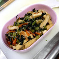 kamuneko's cooksnap of when they made 簡単！大根の葉と油揚の炒め物★混ぜご飯も.
