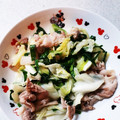 えつエツ's cooksnap of when they made 簡単、おいしい！豚肉とキャベツの塩炒め.