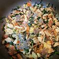 クック26MXVW☆'s cooksnap of when they made 簡単♪めんつゆでほっこり♪ニラ卵炒り豆腐.
