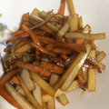 ゆずうさこ's cooksnap of when they made 野菜の皮で作るきんぴら.