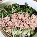 なっしー♫'s cooksnap of when they made おつまみ無い？パパッとカイワレツナ缶.