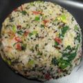 ＴＷＯＨＥＡＲＴＳ's cooksnap of when they made 栄養満点！！！炒めごはん.