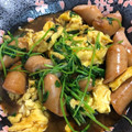 meggg＊'s cooksnap of when they made みょうたまー豆苗のふわとろ卵炒めー.