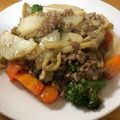もふもふデデンネ's cooksnap of when they made ご飯が進む！長いもの舞茸そぼろあんかけ.