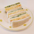 まんまるまうちゃん's cooksnap of when they made ふわふわ卵ときゅうりのサンドイッチ.