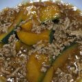 ∞アロマ∞'s cooksnap of when they made 煮崩れしにくい☆かぼちゃのそぼろ餡♥簡単.