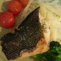 万華月's cooksnap of when they made 簡単スズキのポワレ.