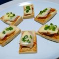 チョミ蔵's cooksnap of when they made 5分。ダイエットに高野豆腐キムチピザ.