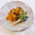 yesmama's cooksnap of when they made カボチャをにんにく風味で♪簡単、時短♪.