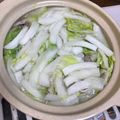 ☆おたまはん☆'s cooksnap of when they made 素材を味わう♪ミルフィーユ鍋☆１人鍋.