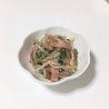 erikaaa♡'s cooksnap of when they made レンジで簡単！ほうれん草ともやしのお浸し.