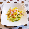 ﾁｲﾁｬﾝﾏﾏ's cooksnap of when they made レタスとカニカマで♪さわやかマヨサラダ.