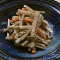 55tenko's cooksnap of when they made デパ地下のお総菜♪ごぼうさらだ.