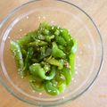 antkishi's cooksnap of when they made ピーマンのナムル♪.