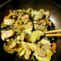 SKB34's cooksnap of when they made ナスとウインナーのカレーチーズ焼き.