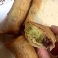 ヤゴ☆'s cooksnap of when they made さつまいもとあんこのスイーツ春巻.