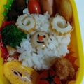 コ☆コ☆ア's cooksnap of when they made キャラ弁☆簡単♪お正月ひつじ弁当.