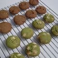 ふぁびこ's cooksnap of when they made 上新粉とHKMで小豆のクッキー.
