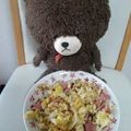 みーちゃん姉妹れ★'s cooksnap of when they made 焼き豚と白菜のチャーハン.