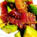 つぐしゅんママ's cooksnap of when they made マグロとアボカド~ごま油風味~.
