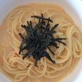 ちゃろちゃお's cooksnap of when they made 簡単絶品明太子パスタ❤冷凍可能お弁当にも.