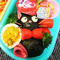 mutsu＊'s cooksnap of when they made 魔女の宅急便＊ジジのキャラ弁.