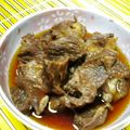 みなみ7's cooksnap of when they made 圧力鍋で♡牛すじの甘辛煮込み.
