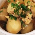 emiemi217's cooksnap of when they made 里いもと鶏ひき肉のにんにくあんかけ.