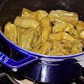 みゃじま's cooksnap of when they made ストウブ*しし唐の炒め煮～フライパンも….