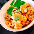 Bleucat's cooksnap of when they made ホタテと三つ葉と塩昆布の炊き込みご飯♪.