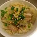 もやしスイマー's cooksnap of when they made 鶏ごぼうの炊き込みご飯.