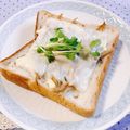 yesmama's cooksnap of when they made んま♪きんぴらチーズトースト♪.
