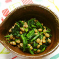 お塩と砂糖's cooksnap of when they made 納豆とほうれん草のスタミナ炒め.