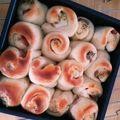 さくさくmomo's cooksnap of when they made 簡単ふわふわなソーセージちぎりパン.